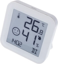 Dig Thermo-Hygrometer BK&WH WH Blanc