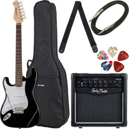 Guitar Set G45 LH Noir haute brillance