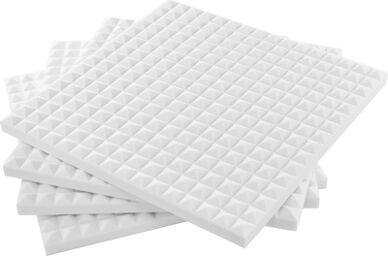 Melamine Pyramid 70mm WH Blanc