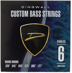 6-Str. Bass 030-127 Set RW SS