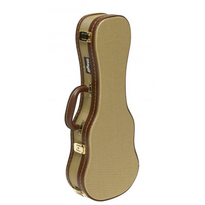 Etui Ukulélé Soprano Tweed - GCX-UKS GD