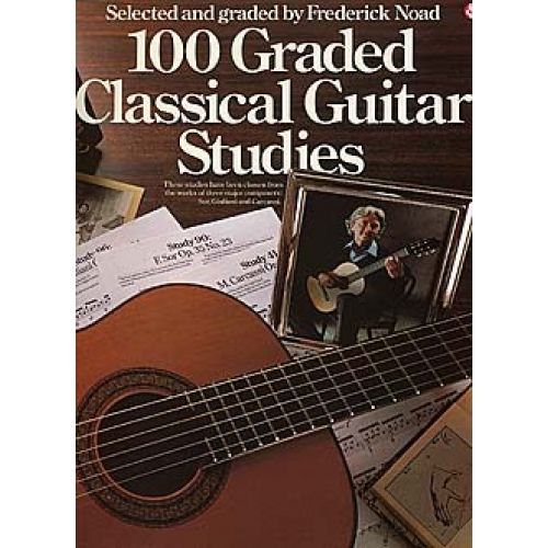 100 GRADED CLASSICAL GUITAR STUDIES - GUITAR