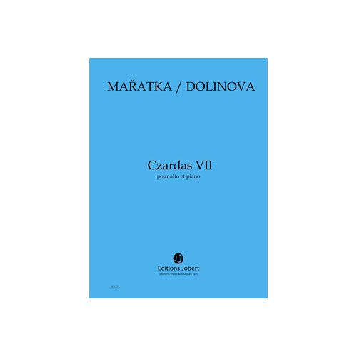 Maratka - Czardas Vii - Alto et Piano