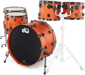 Lacquer Custom Oak Tangerine Tangerine Hard Satin
