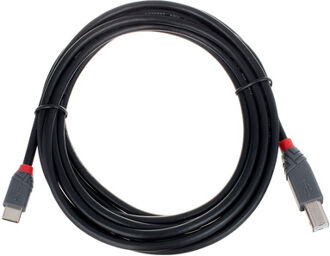 3m USB 2.0 Typ C/B Anthra Noir