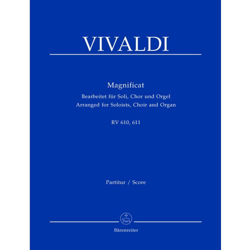 Vivaldi A. - Magnificat Rv 610/611 - Soli, Choeur, Orgue