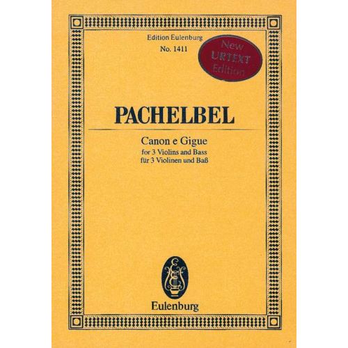 Pachelbel Johann - Canon E Gigue - 3 Violins And Basso Continuo