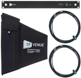 4CH Wireless Microphone Bundle Noir