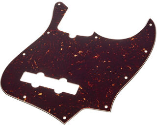 J-Bass Pickguard 10-Hole Tort. Imitation écaille de tortue