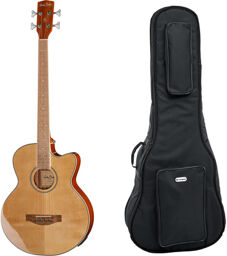 B-30NT Acoustic Bass w/Bag Naturel haute brillance