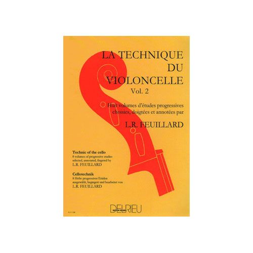 Feuillard Louis R. - Technique Du Violoncelle Vol.2 - Violoncelle