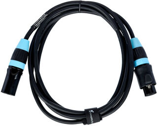 PDC5CC IP65 DMX Cable 2m 5pin Black