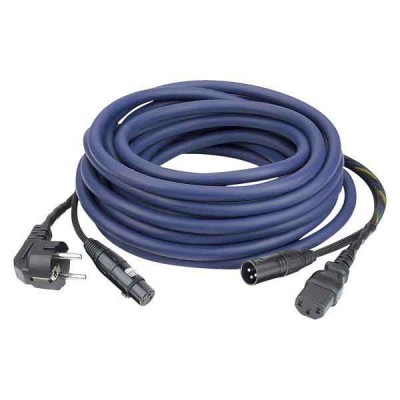 Dap FP08 - Schuko/XLR F - Iec/XLR M