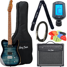 Fusion-T HH HT Roasted Bundle Gloss Trans Flamed Blue Burst