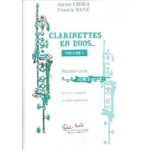 Robert Min Ciesla A., Rene F. - Clarinettes En Duos Vol.1