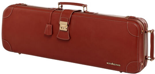 Leather & Carbon Vn Case BR Brown