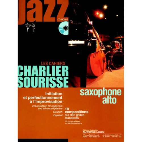 LES CAHIERS CHARLIER-SOURISSE POUR SAX ALTO + CD