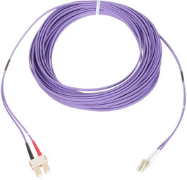 LWL MADI LC-SC Duplex OM4 20m Violet
