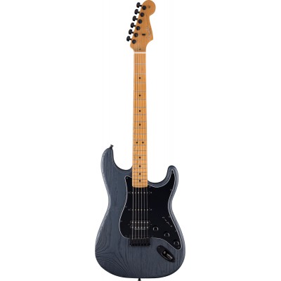 Stratocaster Hss American Pro II Ebo Ltd Sandblasted Smoke Transparent