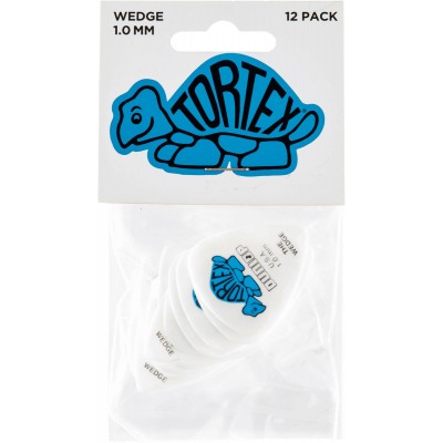 424P100 Tortex Wedge Player's Pack de 12 1,00Mm