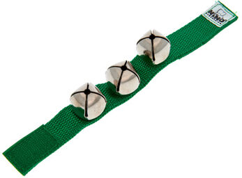 Nino961GR Wrist Bells Green Vert
