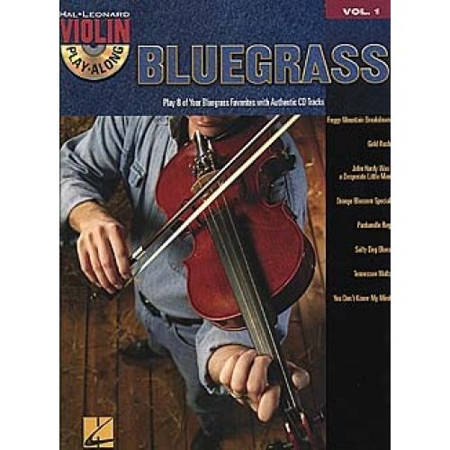 VIOLIN PLAY-ALONG VOL.1 BLUEGRASS - VIOLON