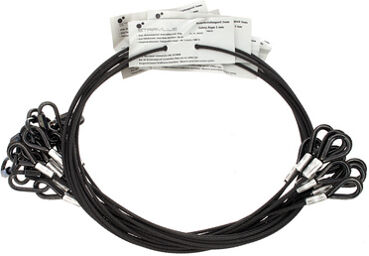 Safety Set 100cm/3mm Bk 10pcs