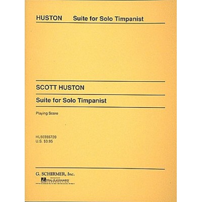 Huston Scott - Suite For Solo Timpani