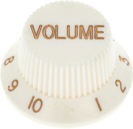 Parts Volume Poti Knob White Blanc