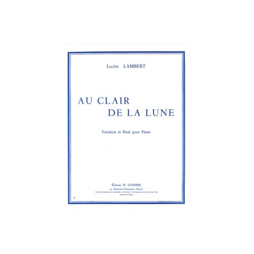 Lambert - Au Clair De La Lune - Piano