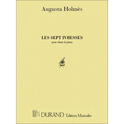 Les 7 Ivresses Chant-Piano