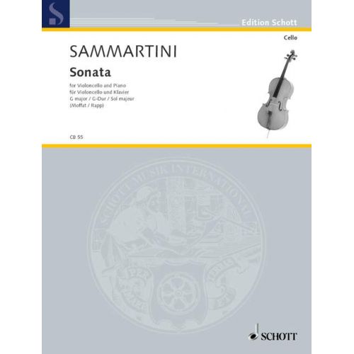 Sammartini G.B. - Sonata G Major - Cello And Piano