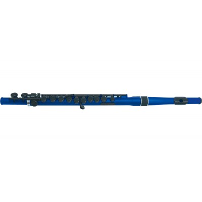 Student Flute Bleu Metallique et Noire