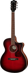 OM-240CE Satin Oxblood Burst Satin Oxblood Burst