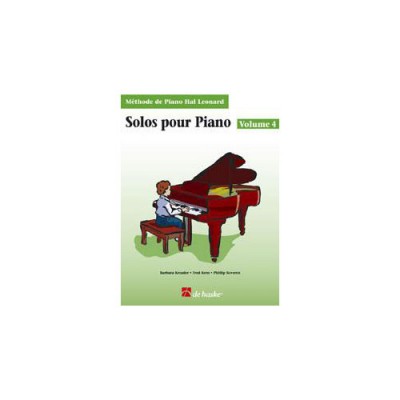 Solos Pour Piano, Volume 4 (Avec Cd)