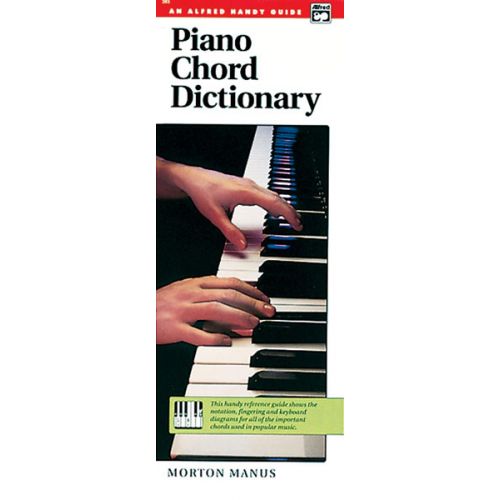 MANUS MORTON - PIANO CHORD DICTIONARY HANDY GUIDE - PIANO
