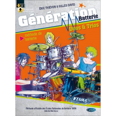 Thievon Eric - Generation Batterie Duos et Trios + Audio En Ligne
