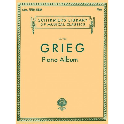 GRIEG E. - PIANO ALBUM