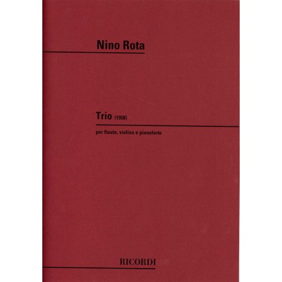 Rota N. - Trio - Flute, Violon Et Piano