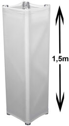 TrussCover 1,5m B1 White White