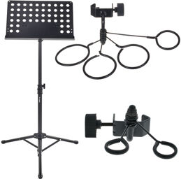 Orchestra Music Stand Live Set Noir