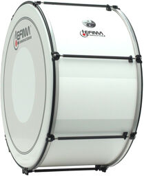 BMB 2816 Bass Drum WSWS Blanc