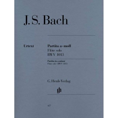 Bach - Partita En La Mineur Pour Flûte Seule BWV 1013 - Flute