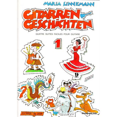 Linnemann M. - Gitarren Geschichten Vol. 1 - Guitare