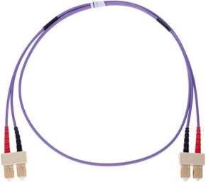 LWL MADI SC Duplex OM4 1m Violet