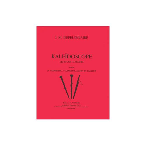 Depelsenaire - Kaléidoscope - 2 Clarinettes, Hautbois Et Basson
