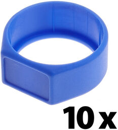 XCR Ring Blue 10x bleu