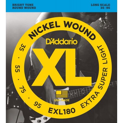 EXL180 Nickel Wound Extra Long Scale Super Light 35-95