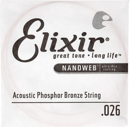 Elixir .026 Western Guitar Ph.