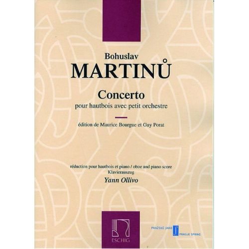 Martinu B. - Concerto - Hautbois et Orchestre